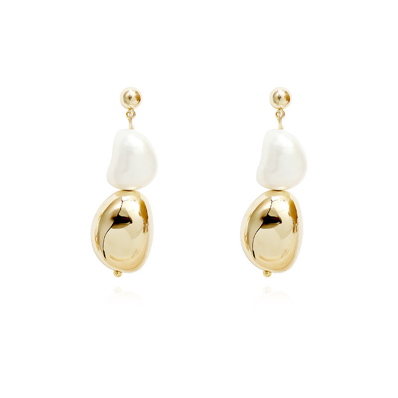 PEARL STONE GRAINS EARRINGS