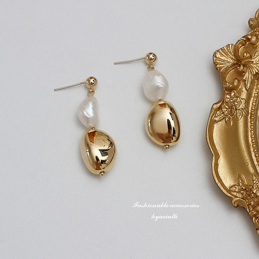 PEARL STONE GRAINS EARRINGS