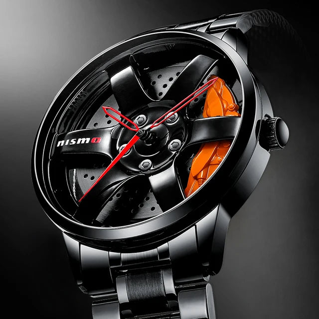 SVJ GENUINE BRAKE HOLLOW DIAL MEN'S WATCH
