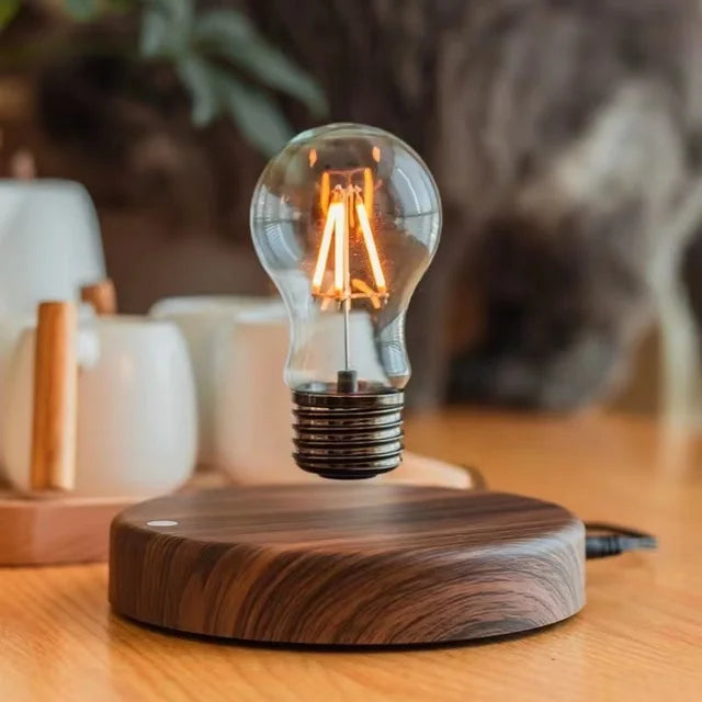MAGNETIC LEVITATION LED LIGHT BULB