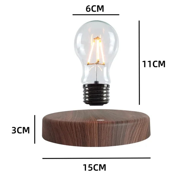 MAGNETIC LEVITATION LED LIGHT BULB