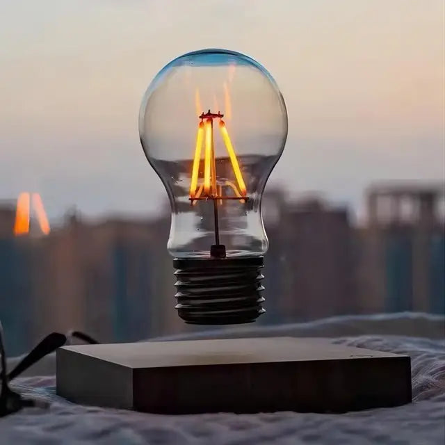 MAGNETIC LEVITATION LED LIGHT BULB