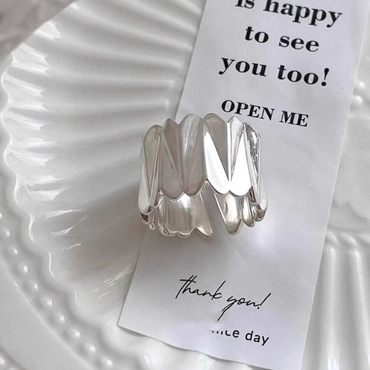 WAVE REFLECTION RING