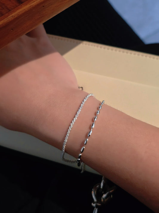 GYPSOPHILA DOUBLE-LAYER BRACELET