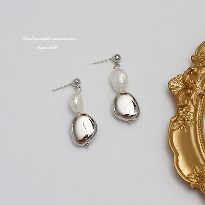 PEARL STONE GRAINS EARRINGS