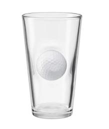 GOLF BALL BEER GLASS