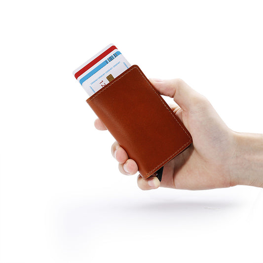 AUTOMATIC MEN POP UP WALLETS