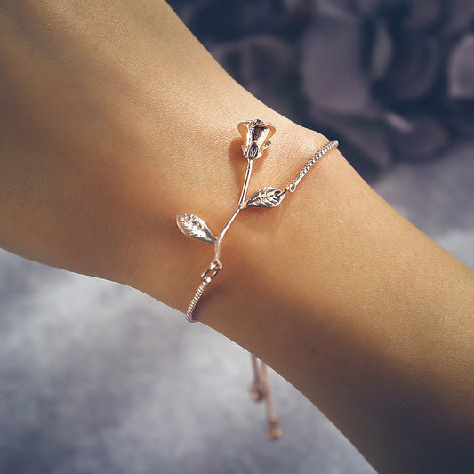 ROSE FLOWER BRACELET