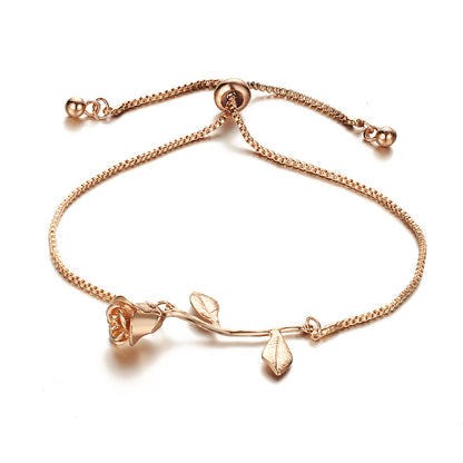 ROSE FLOWER BRACELET