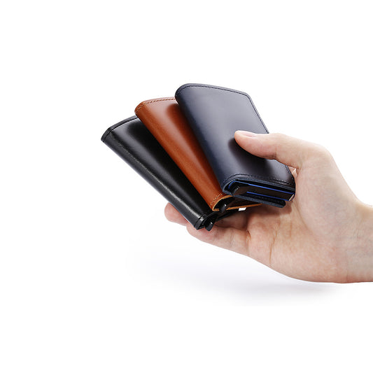 AUTOMATIC MEN POP UP WALLETS