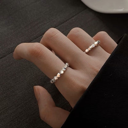GEOMETRIC BEAD RING
