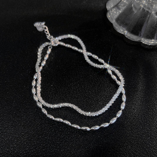 GYPSOPHILA DOUBLE-LAYER BRACELET