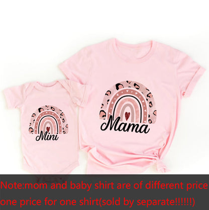 PARENT-CHILD SUMMER CLOTHES T-SHIRT