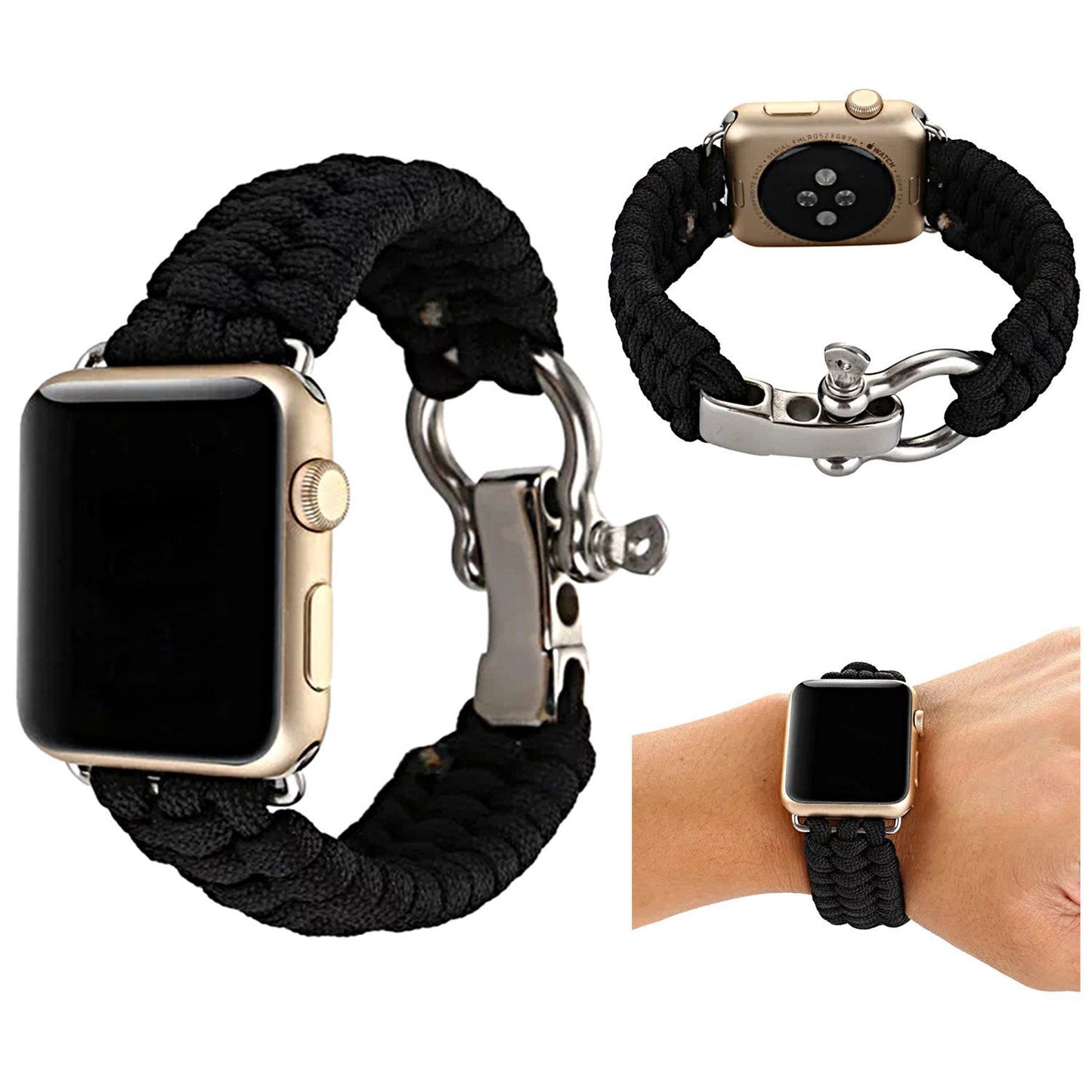 NYLON BRAID APPLE WATCH STRAP