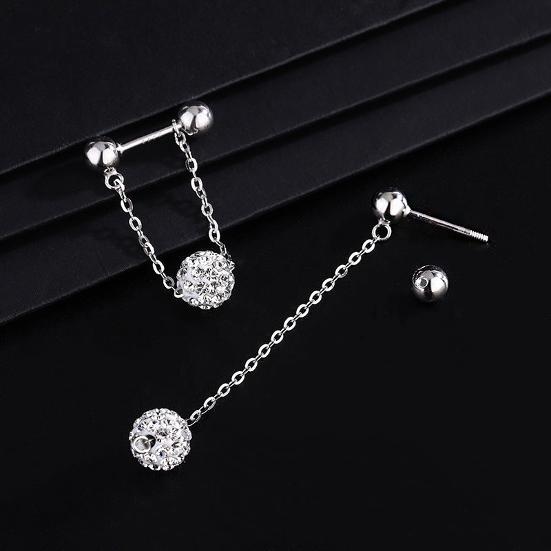 BALL TASSEL EARRINGS