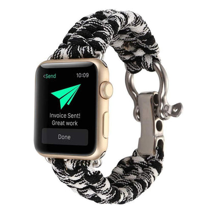 NYLON BRAID APPLE WATCH STRAP