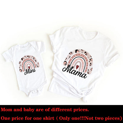 PARENT-CHILD SUMMER CLOTHES T-SHIRT