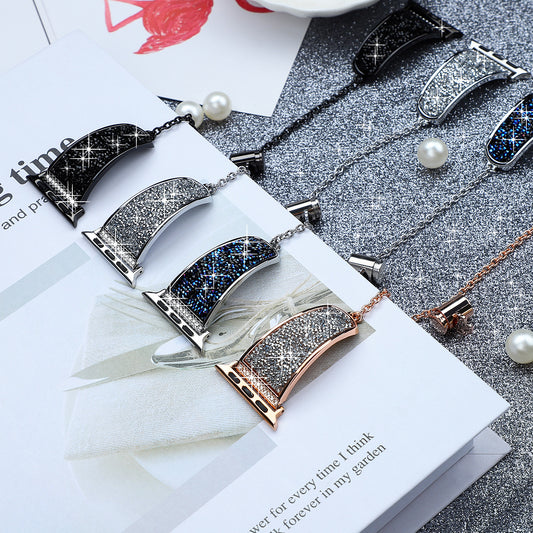 SPARKLING BLING CRYSTAL APPLE IWATCH BELT