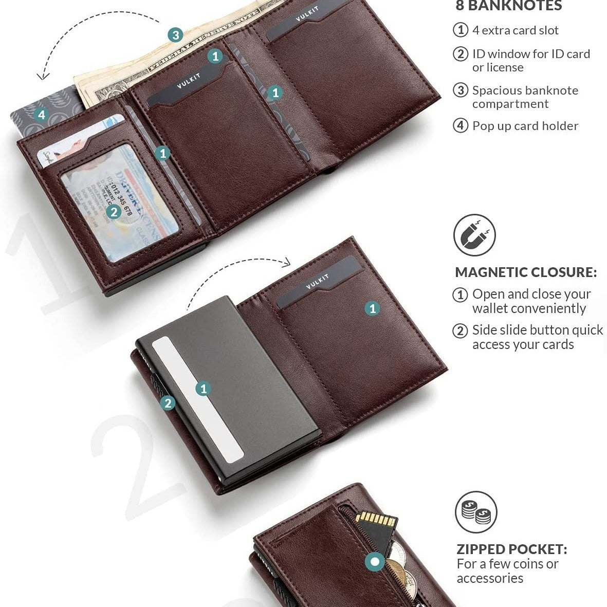 METAL ALUMINUM ALLOY CARD HOLDER