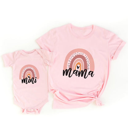PARENT-CHILD SUMMER CLOTHES T-SHIRT