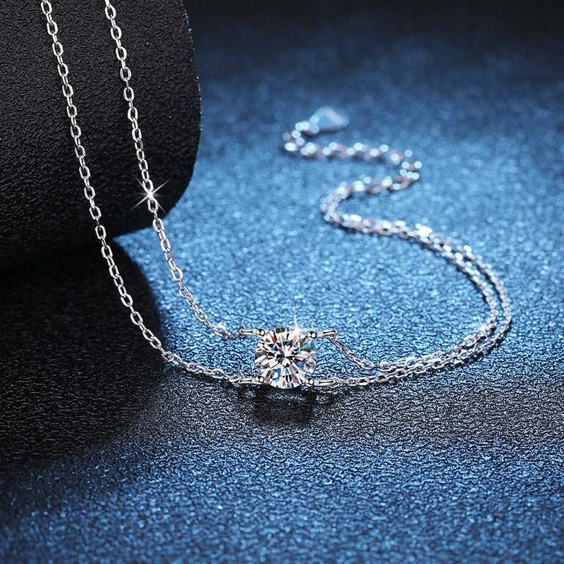 FOUR-CLAW MOISSANITE BRACELET