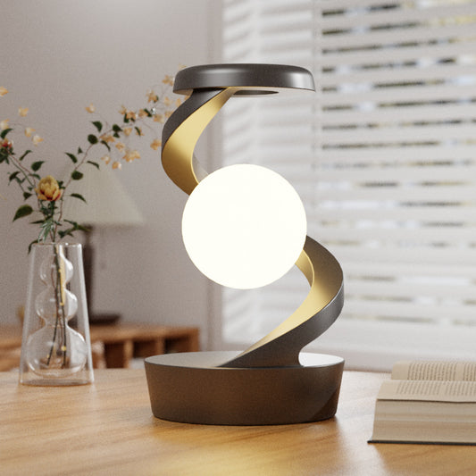 SUSPENDED ANTI-GRAVITY WIRELESS CHARGING LED DESK LAMP