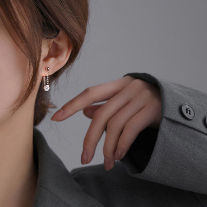 BALL TASSEL EARRINGS