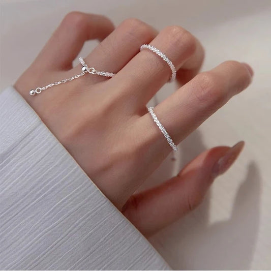 SPARKLING GYPSOPHILA PULL RING