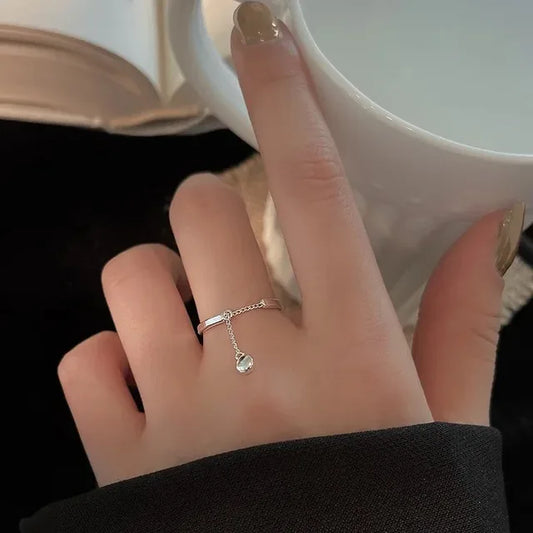TASSEL BEADS PENDANT RING