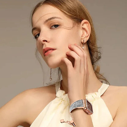 SPARKLING BLING CRYSTAL APPLE IWATCH BELT