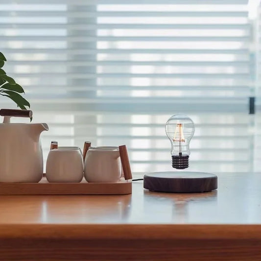 MAGNETIC LEVITATION LED LIGHT BULB