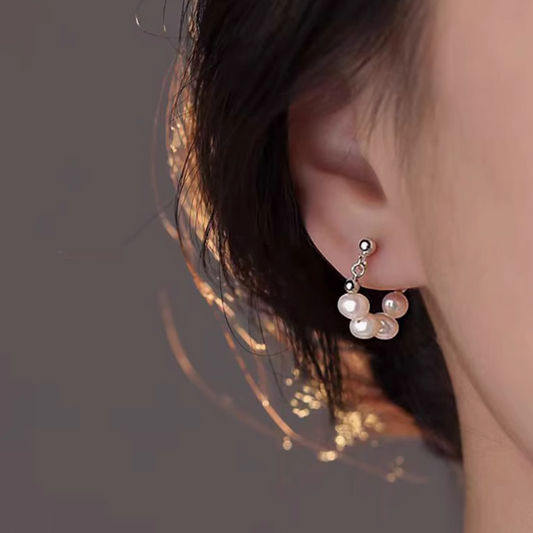 BAROQUE FRESHWATER PEARL EARRINGS
