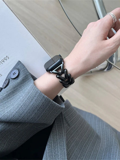 CHAIN SINGLE ROW METAL STRAP