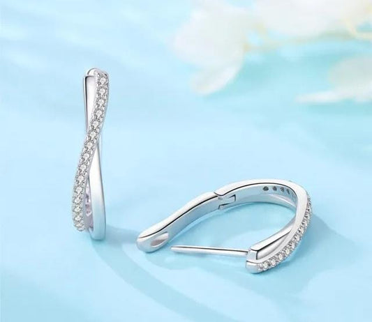 TWISTED LINE EARRINGS